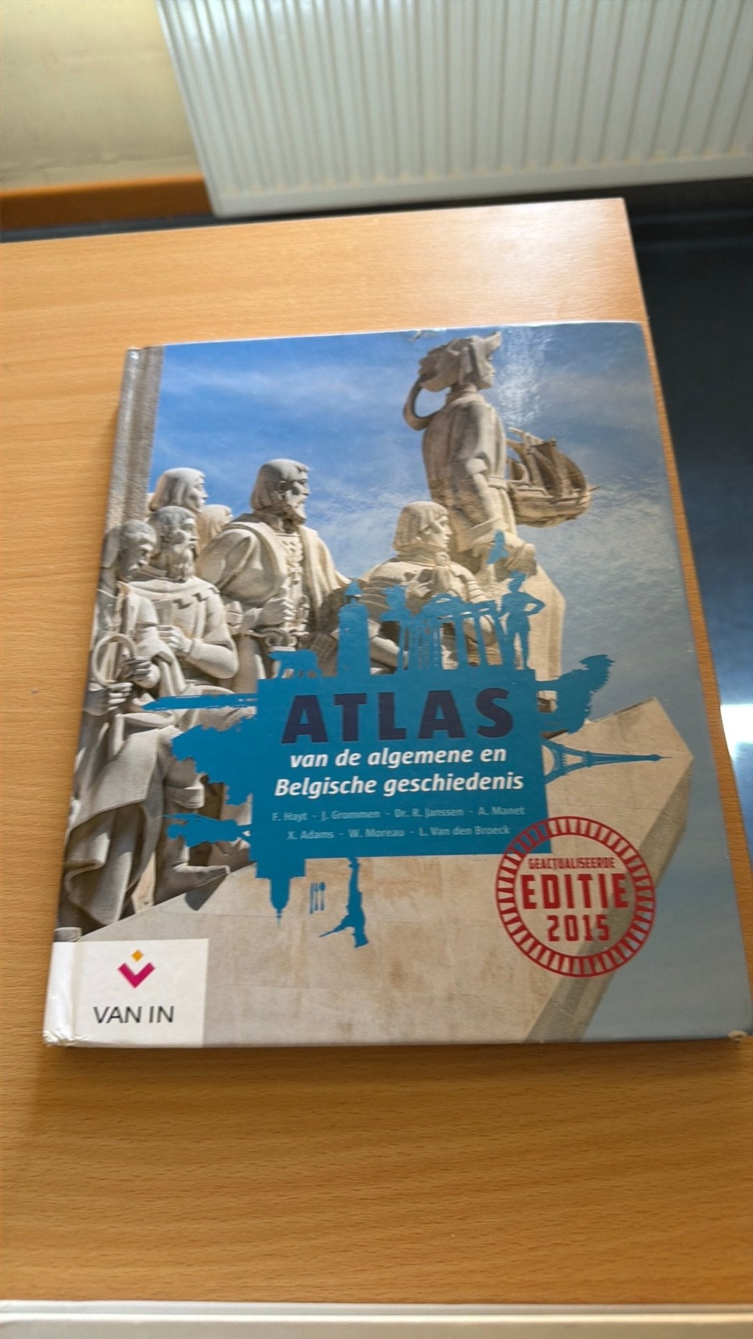 Algemene altas van de belgische geschiedenis, Livres, Atlas & Cartes géographiques, Enlèvement, Comme neuf