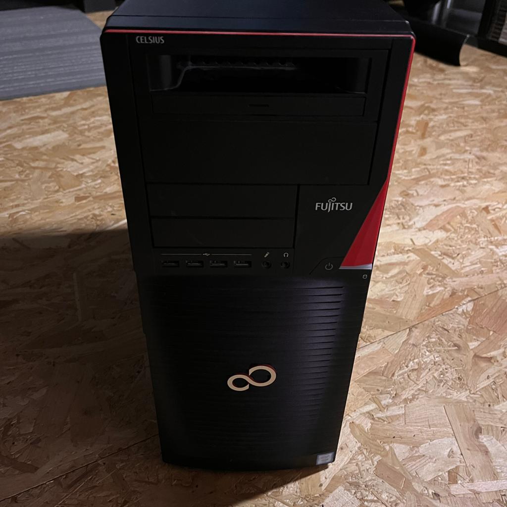 Fujitsu CELSIUS M740 power / Xenon E5 / 32GB Ram / Quadro, Computers en Software, Servers, Ophalen, 32 GB, Zo goed als nieuw, 500 GB