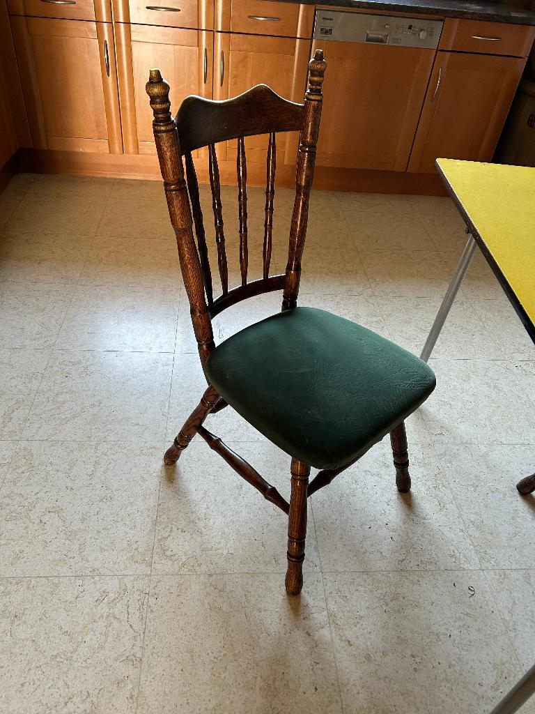Stoelen (6 stuks), Huis en Inrichting, Stoelen, Ophalen, Gebruikt, Bruin, Massief hout