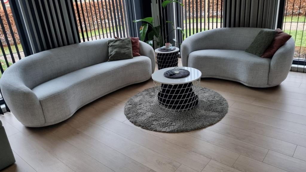 Zetels design eclips stof, Huis en Inrichting, Ophalen, Zo goed als nieuw, Stof, Modern