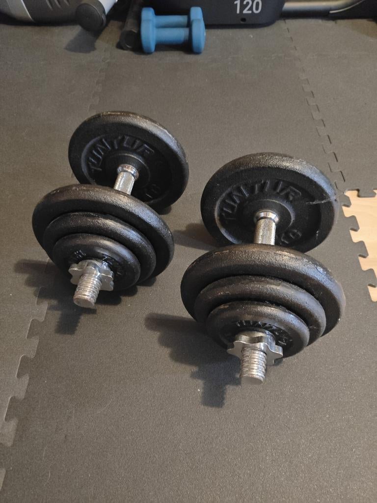 Verstelbare dumbells, Sports & Fitness, Équipement de fitness, Enlèvement