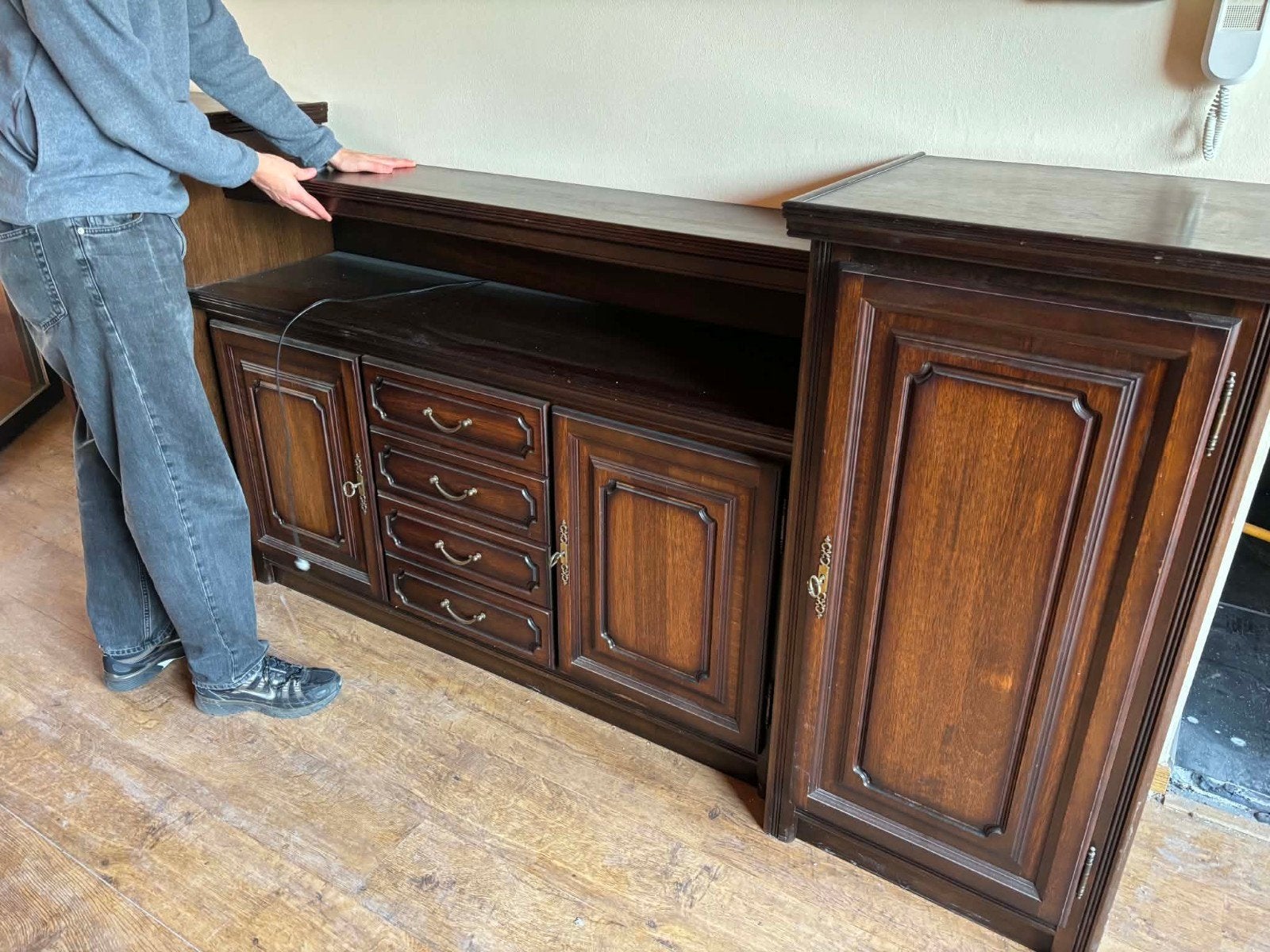Vintage kast, Huis en Inrichting, Ophalen
