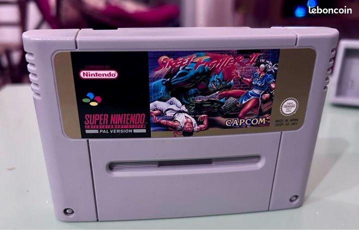 Street fighter 2 super nes parfait état, Games en Spelcomputers, Ophalen, Gebruikt