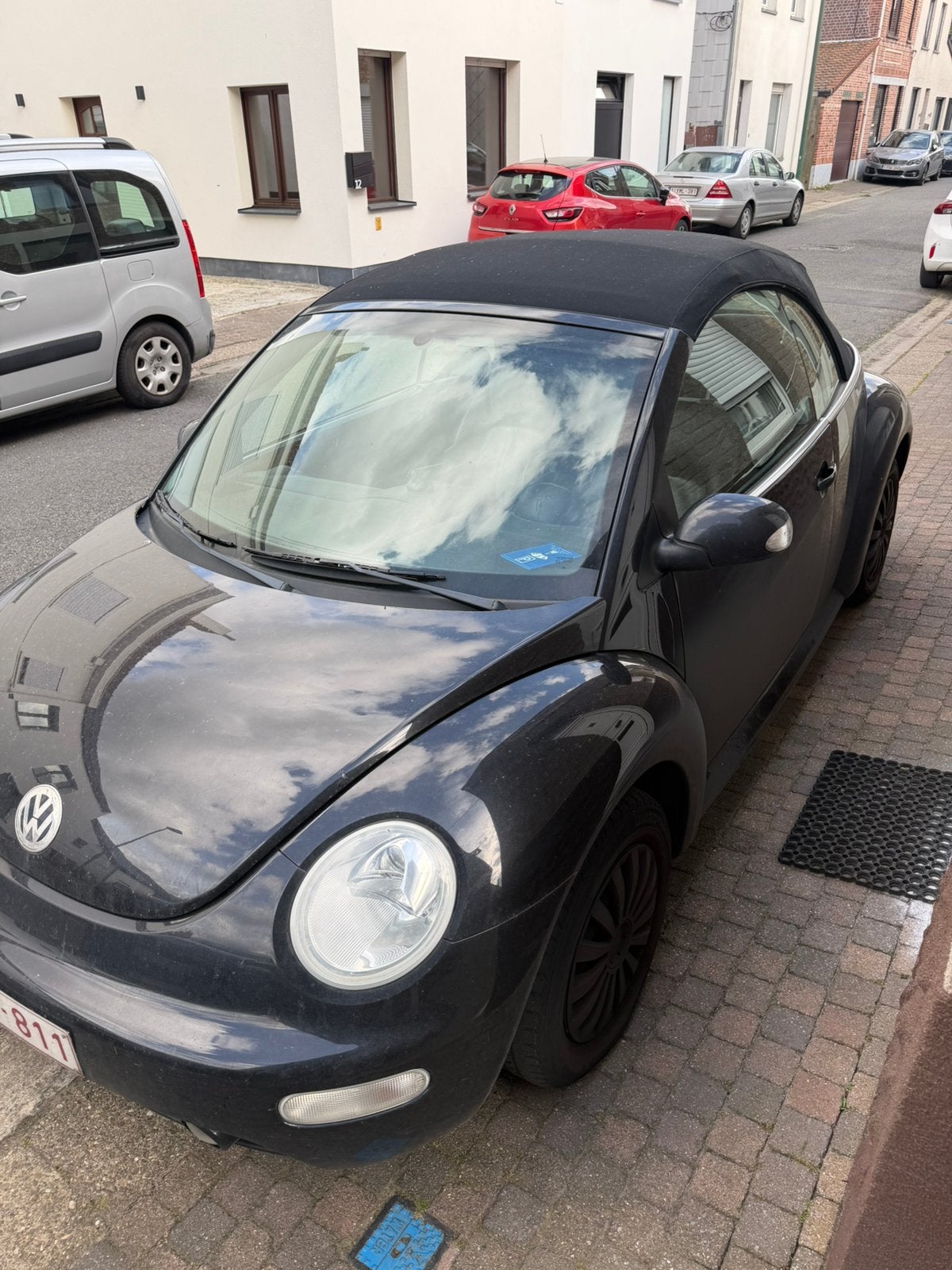 Volkswagen beetle, Auto's, Volkswagen, Voorwielaandrijving, Cabriolet, Zwart, Leder