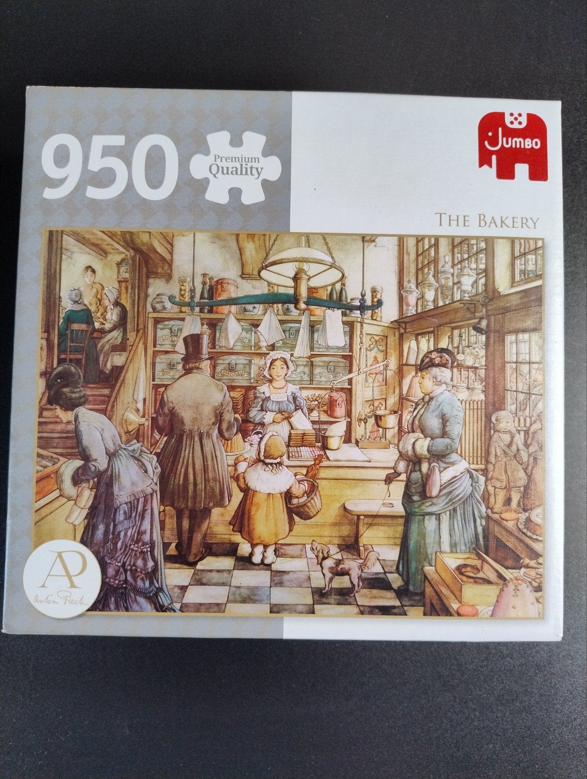 puzzel Anton Pieck thé bakery, Ophalen
