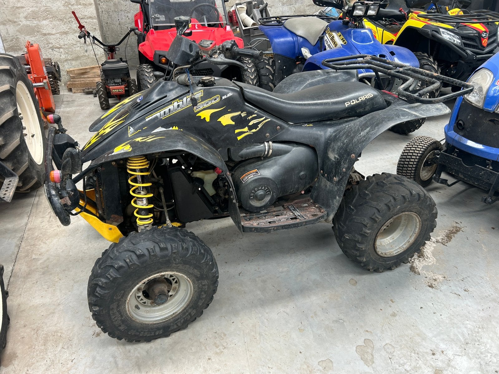 Polaris scrambler 500 4x4, Motos, Quads & Trikes, 12 à 35 kW, 1 cylindre, Enlèvement ou Envoi