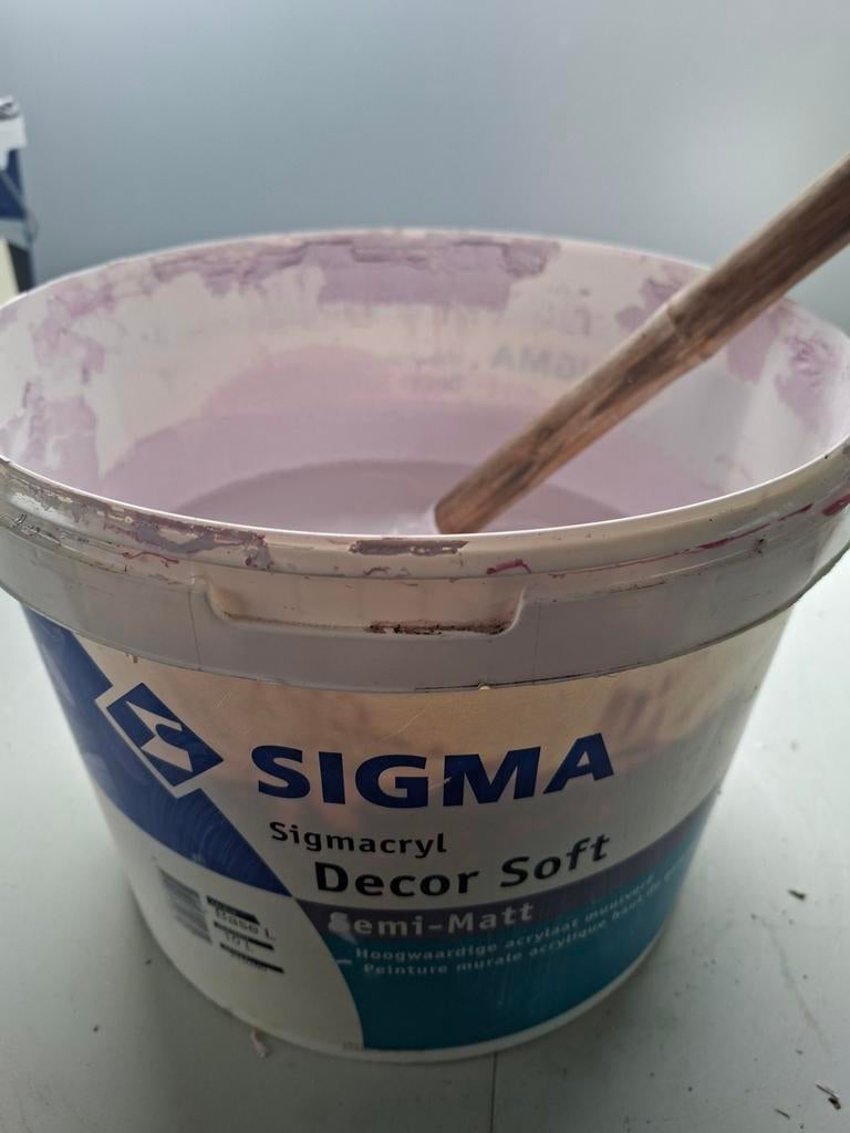 Roze verf, Doe-het-zelf en Bouw, Ophalen, Roze, Verf