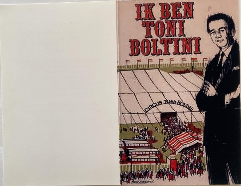 Herinnering aan Circusdirecteur Toni Boltini, Ophalen of Verzenden, Zo goed als nieuw