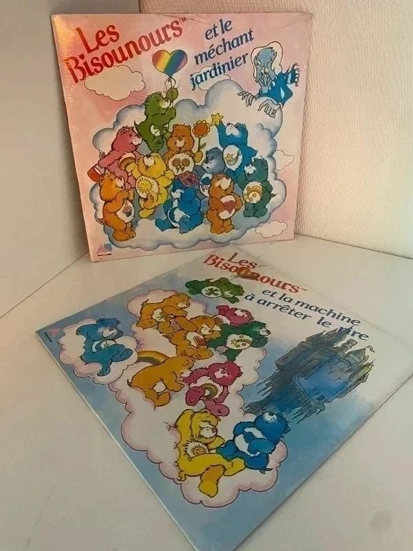 Les Bisounours story kit 1986 ! NEW !, Neuf, dans son emballage, EP, Scellé, Livre audio