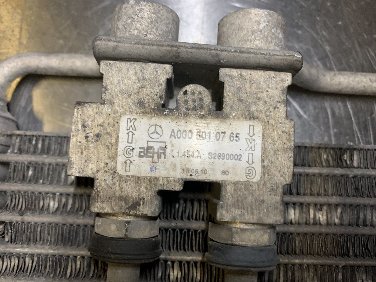 Mercedes-Benz S-klasse Oliekoeler A0005010765, Gebruikt, -, Ophalen of Verzenden, -