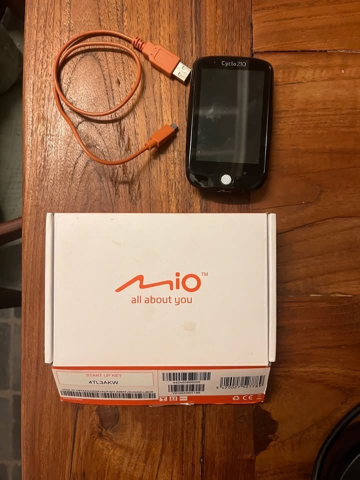 Mio Cyclo210 - fietscomputer, Fietsen en Brommers, Ophalen of Verzenden, Gebruikt