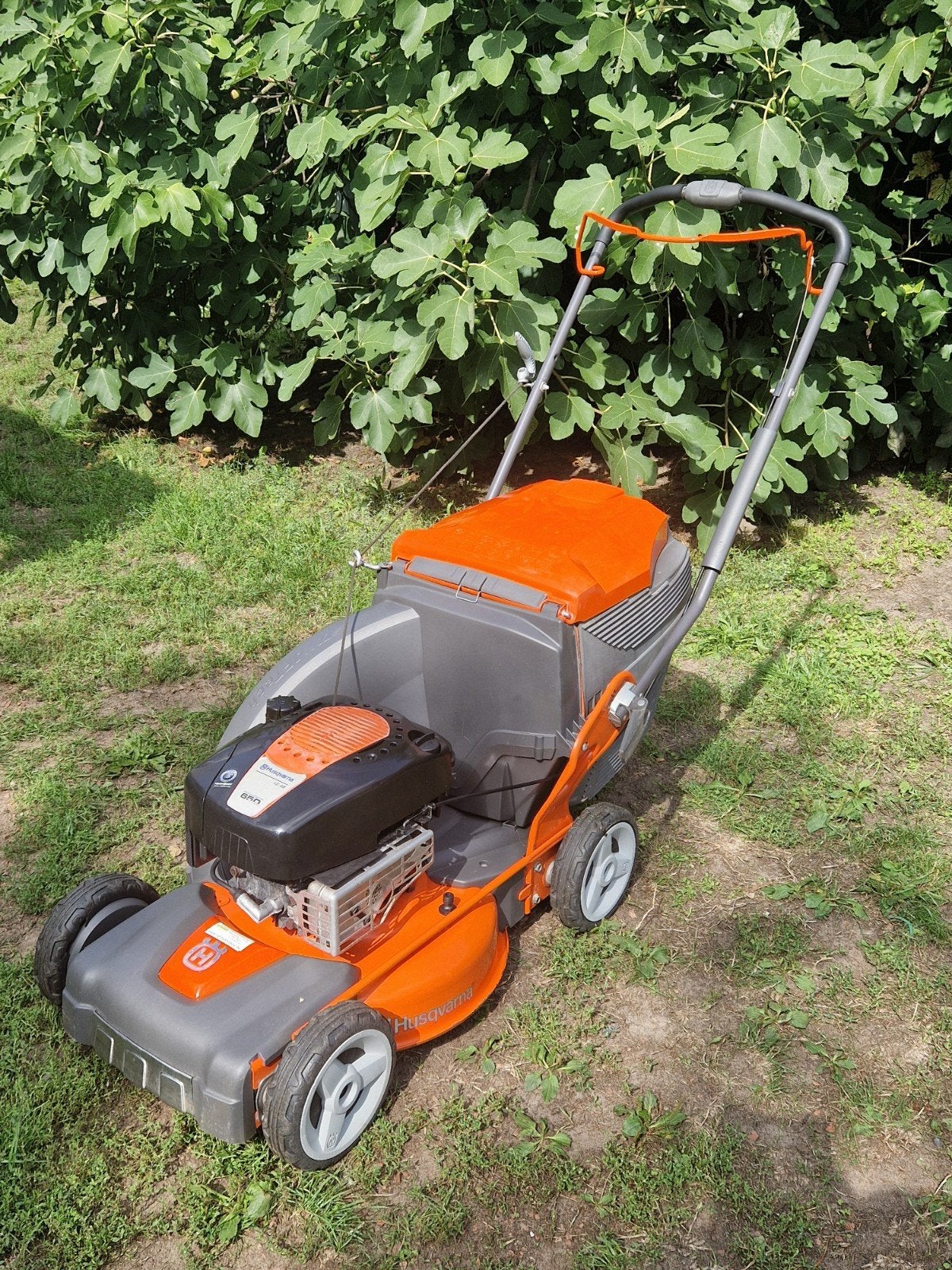 Husqvarna Benzine Grasmaaier., Ophalen, Opvangbak