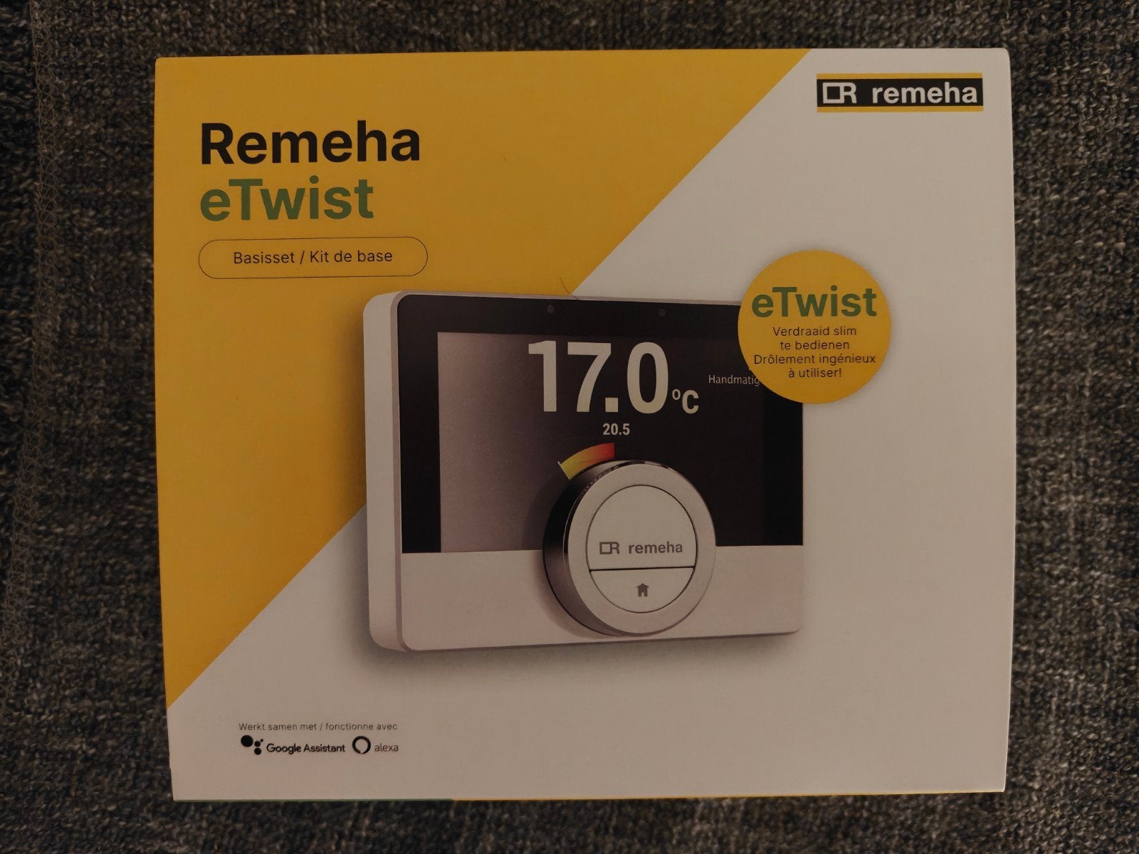 Remeha etwist, Bricolage & Construction, Enlèvement, Thermostat intelligent, Neuf