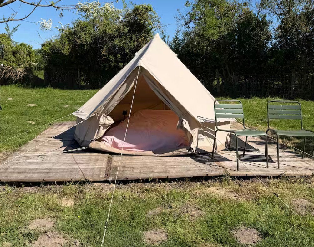 Super gezellige tent, Caravans en Kamperen, Tenten, Ophalen, Zo goed als nieuw