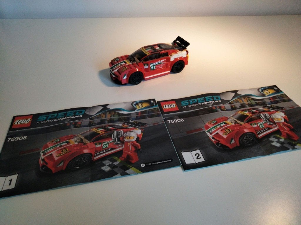 Racekart, Lego, Zo goed als nieuw, Complete set, Inclusief instructies
