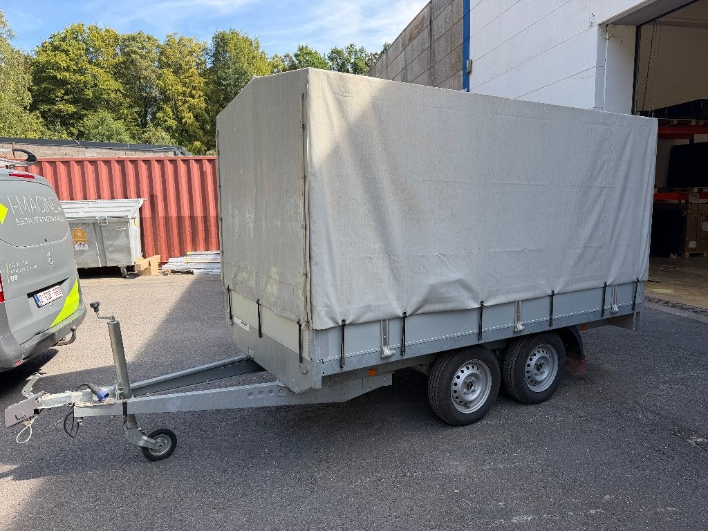 Remorque double essieux 750 kg, Enlèvement, Comme neuf
