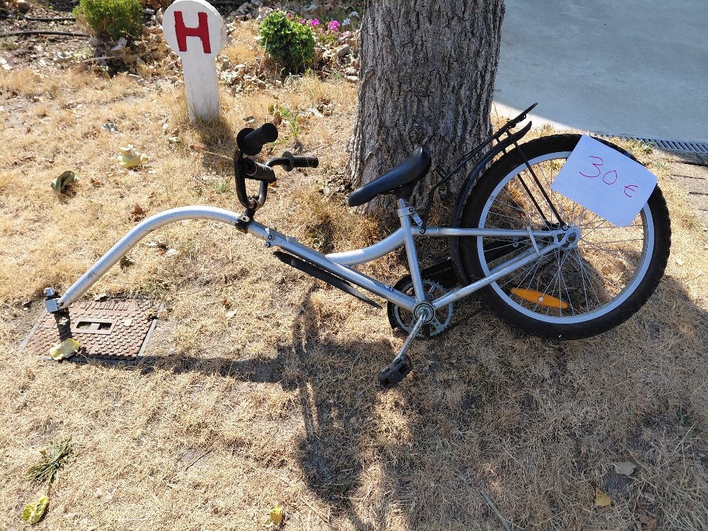 Vélo suiveur pour enfant  à accrocher vélo d'adulte, Enlèvement, Utilisé, 20 pouces ou plus