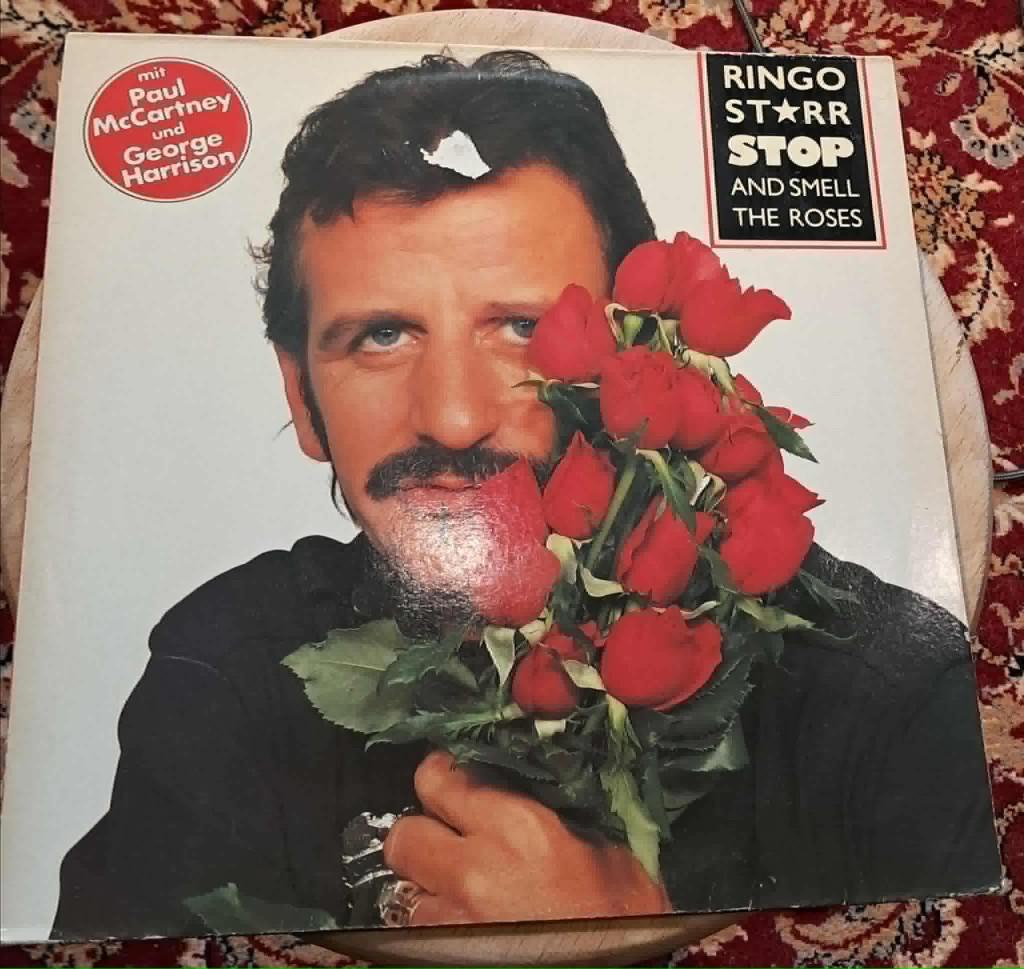 Ringo Starr - Stop en ruik de rozen, Gebruikt, 1980 - 1989, Ophalen of Verzenden, Rock-'n-Roll