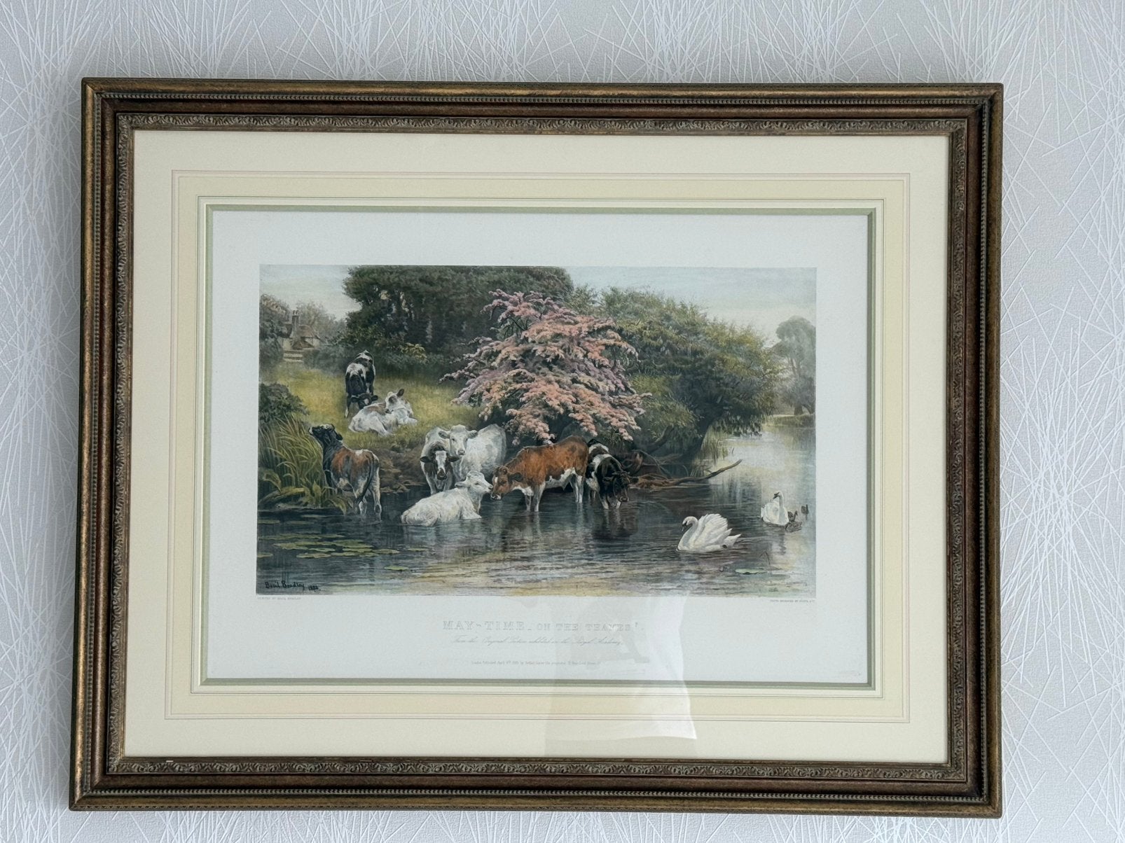 Engelse gravure, Antiek en Kunst, Ophalen, Gravure