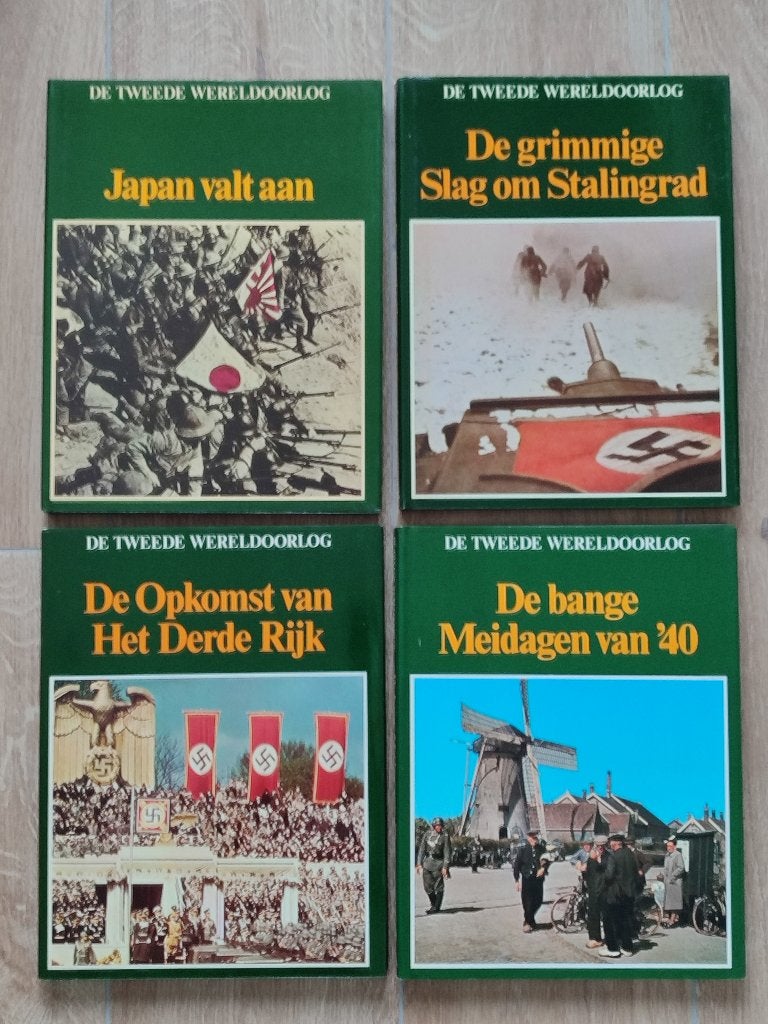 De tweede wereldoorlog, Uitgeverij Lekturama Rotterdam, Ophalen of Verzenden, Algemeen, Tweede Wereldoorlog