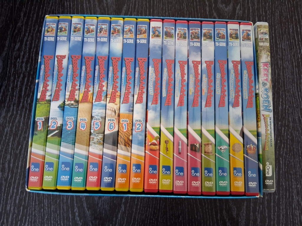 Bassie en Adriaan, Cd's en Dvd's, Dvd's | Kinderen en Jeugd, Alle leeftijden, Zo goed als nieuw, Film, Ophalen of Verzenden