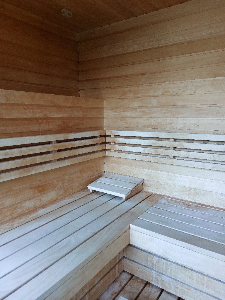 Sauna finlandais professionnel sur mesure EOS – 7,5 kW, Enlèvement, Utilisé, Bois