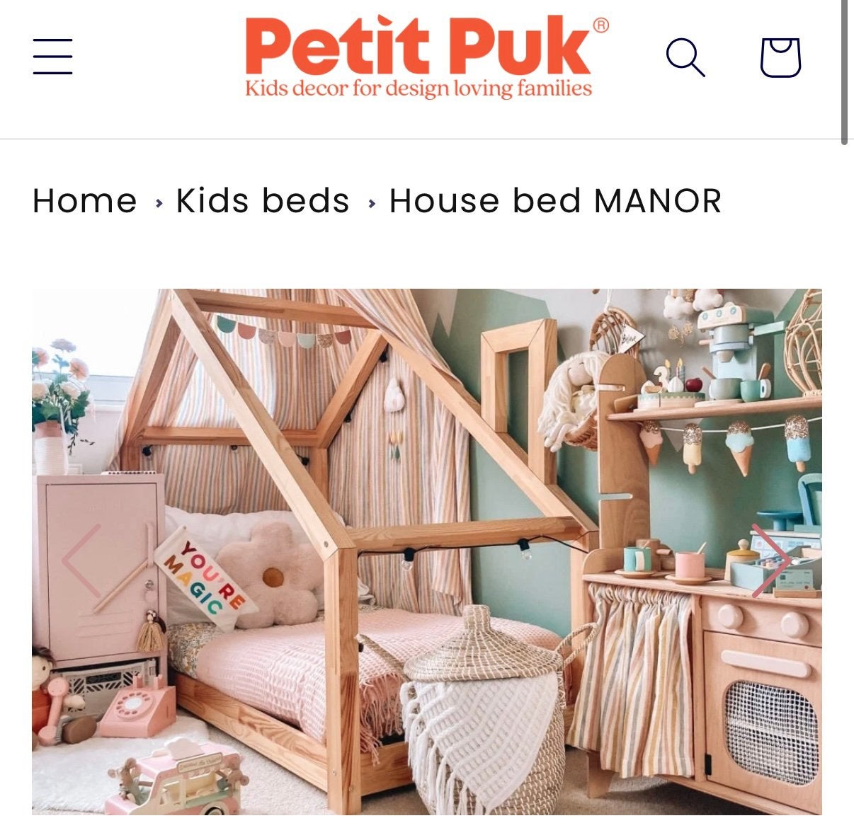Petit Puk slaper incl matrassen en extra slaapbed, Kinderen en Baby's, Kinderkamer | Stapelbedden en Hoogslapers, Ophalen, Zo goed als nieuw