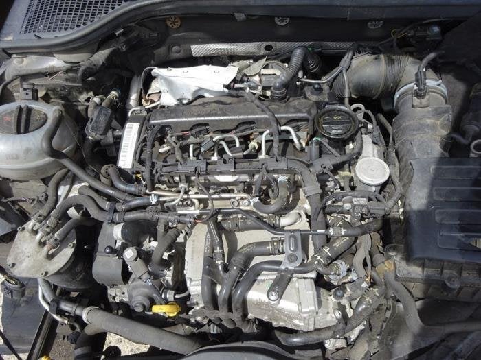 Motor van een Skoda Octavia, Auto-onderdelen, Gebruikt, -, -, Ophalen of Verzenden