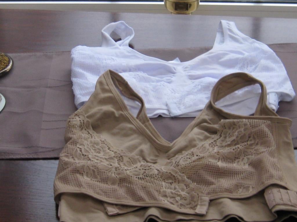 Barre Push Up à 3 points, Comfortisse, Enlèvement, Blanc, Soutien-gorge