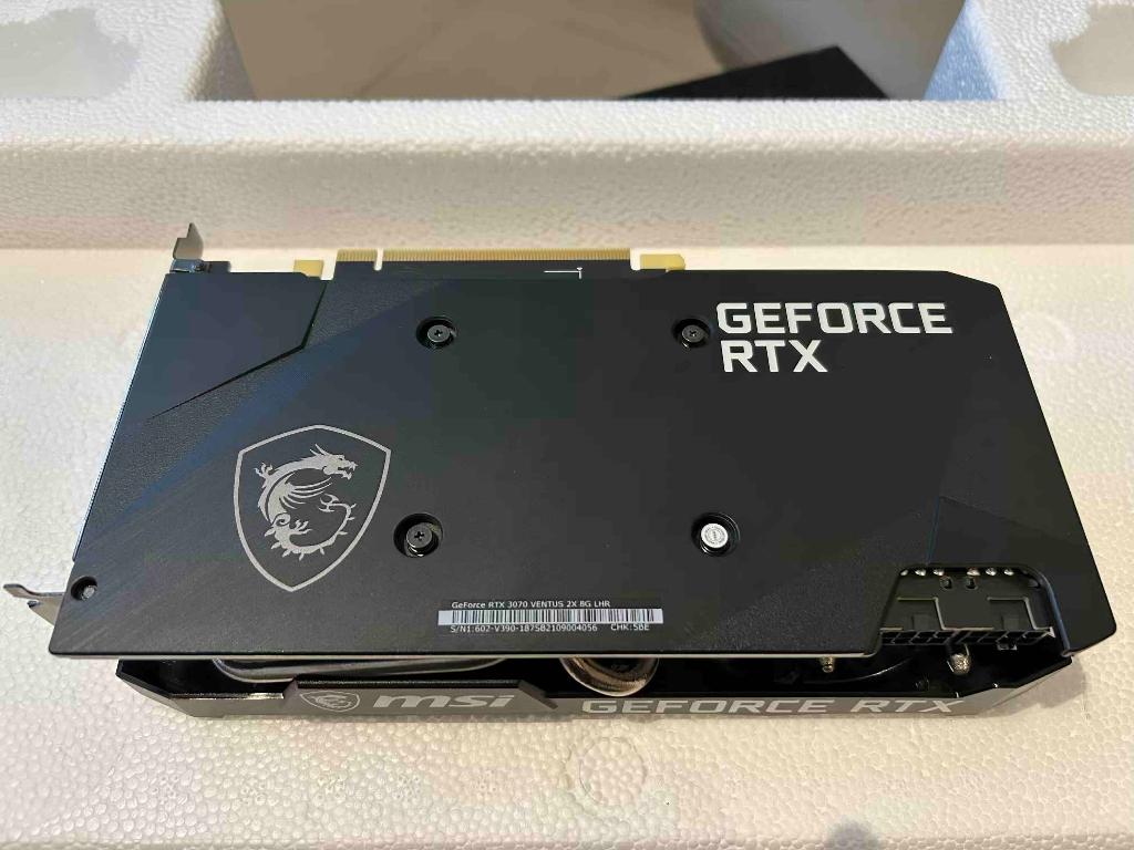 MSI GeForce RTX 3070 Ventus 2X OC, Computers en Software, Videokaarten, Gebruikt, Nvidia, PCI-Express 4.0, GDDR6, HDMI, DisplayPort