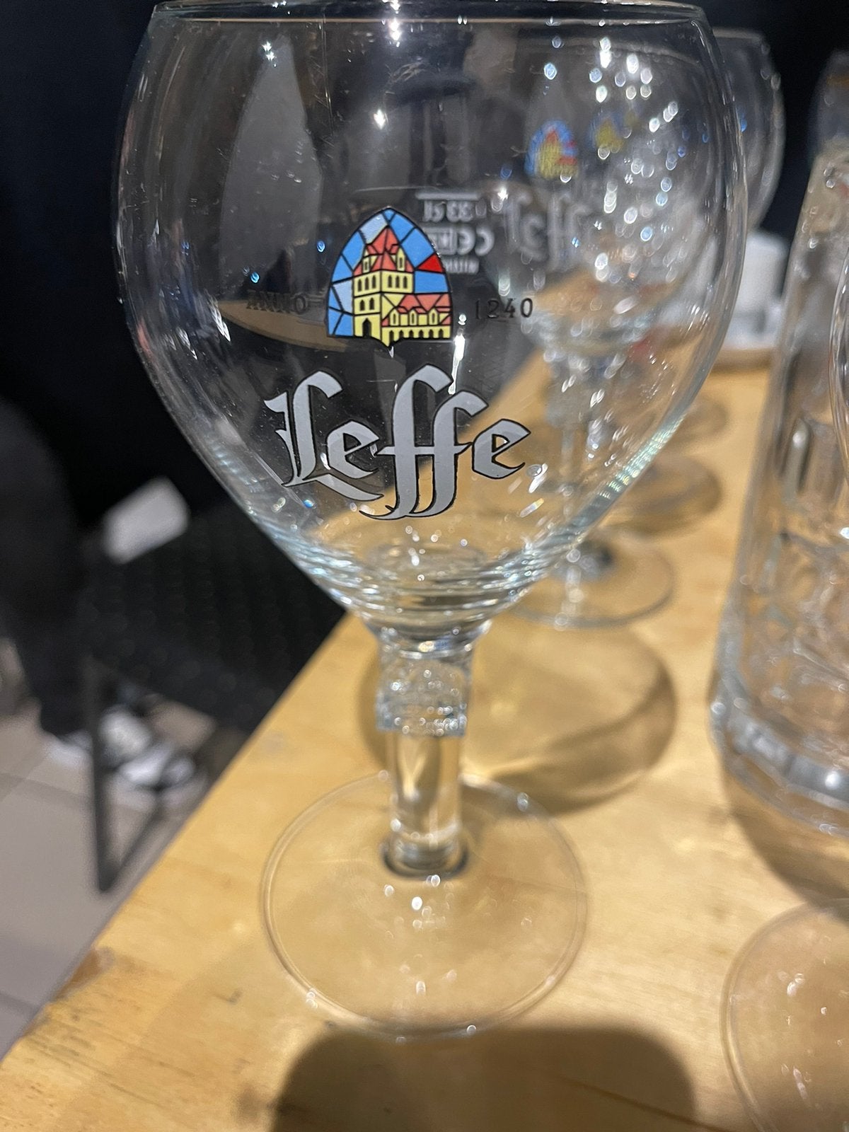 Leffe glazen, Verzamelen, Ophalen, Nieuw, Leffe