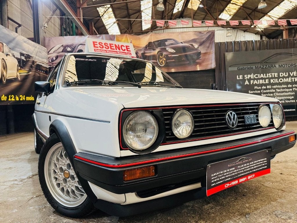 Golf 2 GTI 1.8 8s Ancêtre BBS Toit ouvrant GARANTIE, Achat, 82 kW, Entreprise, Entretenue par le concessionnaire
