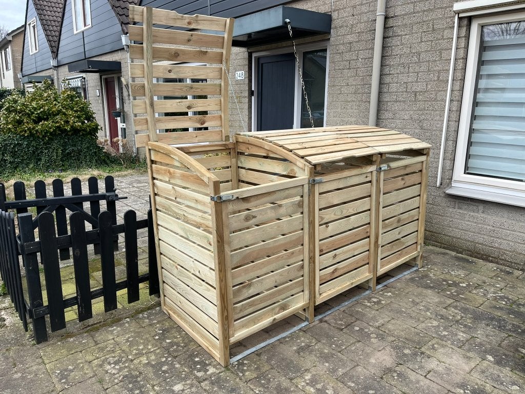 stijlvolle kliko ombouw, Ophalen of Verzenden, Nieuw, Hout, Containerberging