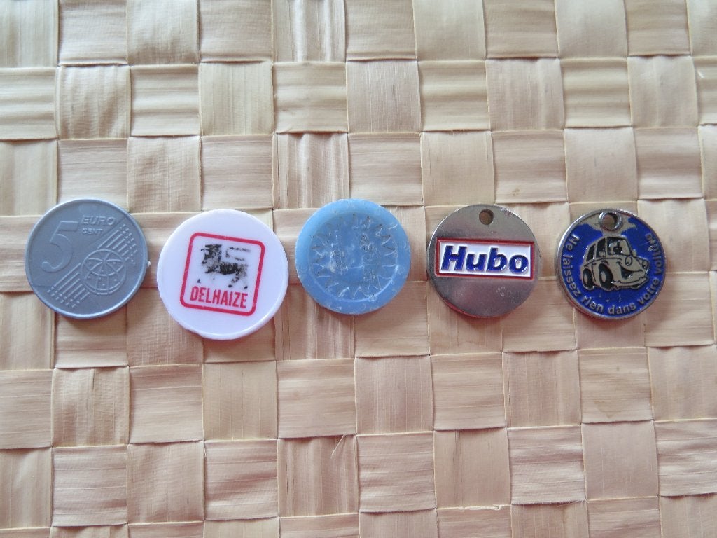 winkelwagenmuntje, Verzamelen, Ophalen of Verzenden