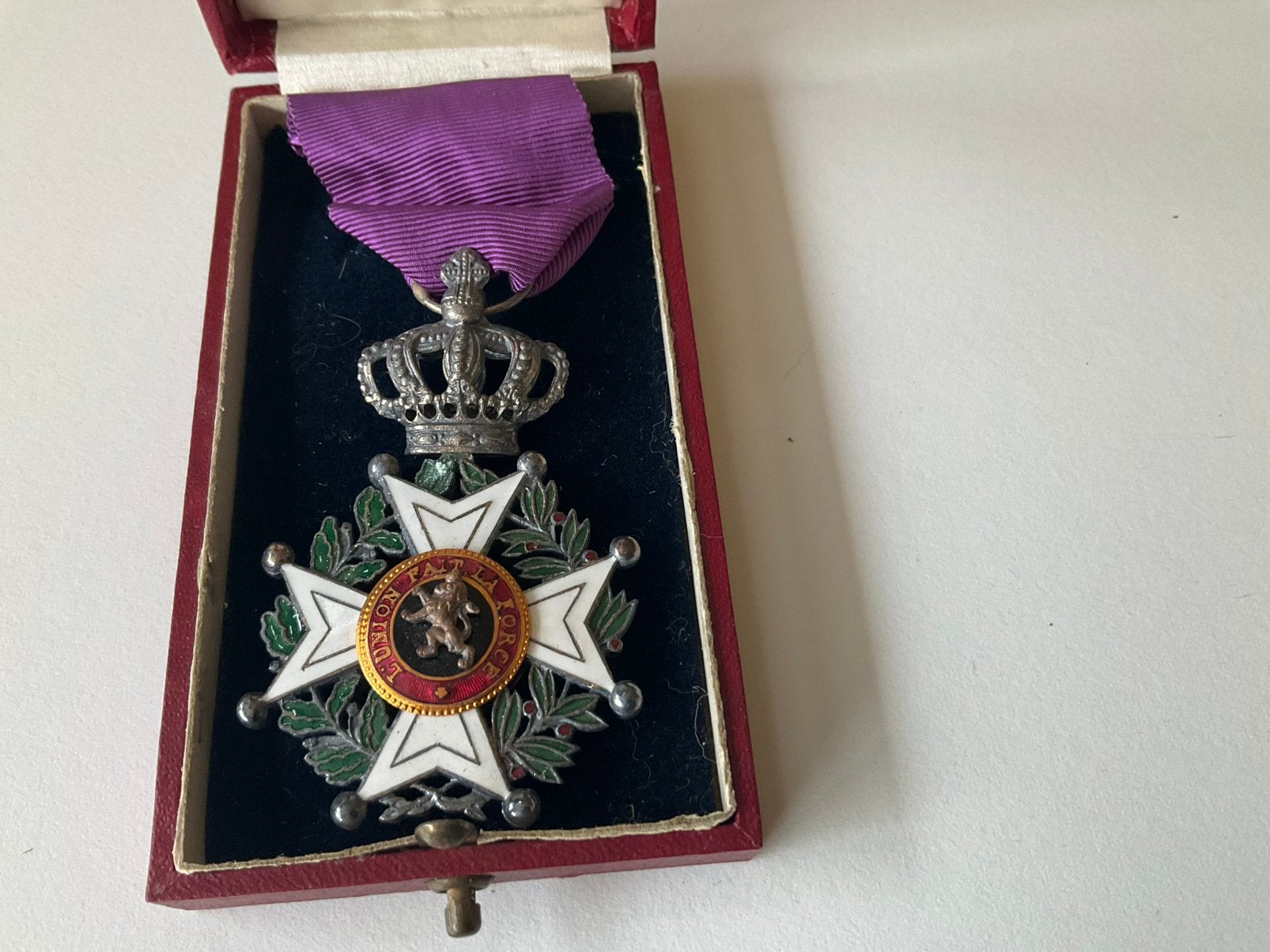 Ereteken Leopoldorde, Ophalen of Verzenden, Overige soorten, Lintje, Medaille of Wings