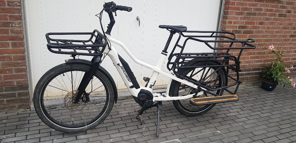 Bergamont E-Cargoville Longtail LT 2022 | Factuur, Fietsen en Brommers, Fietsen | Driewielfietsen, Ophalen, Gebruikt, Schijfrem