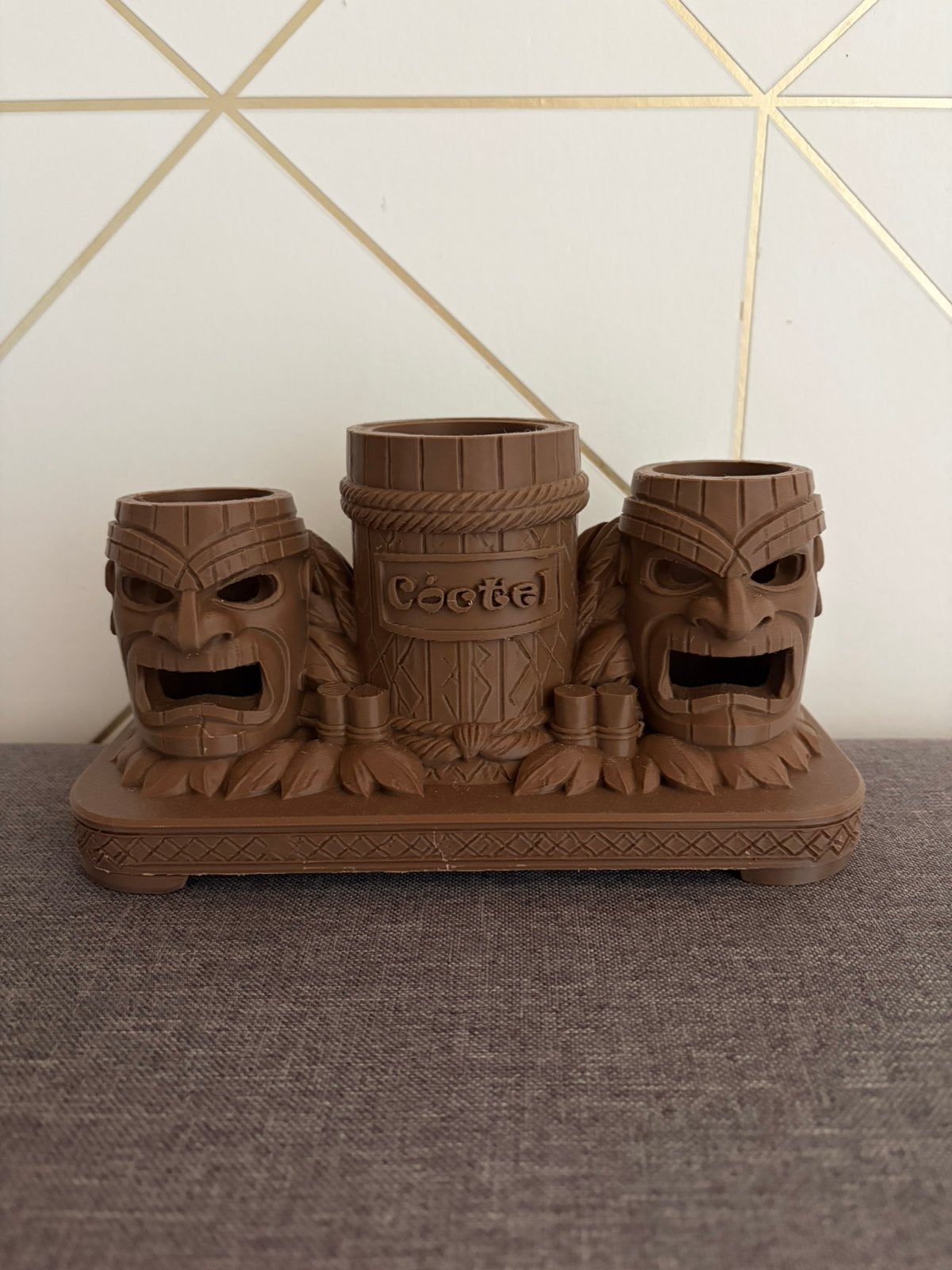 Tiki coctail houder, Enlèvement, Comme neuf