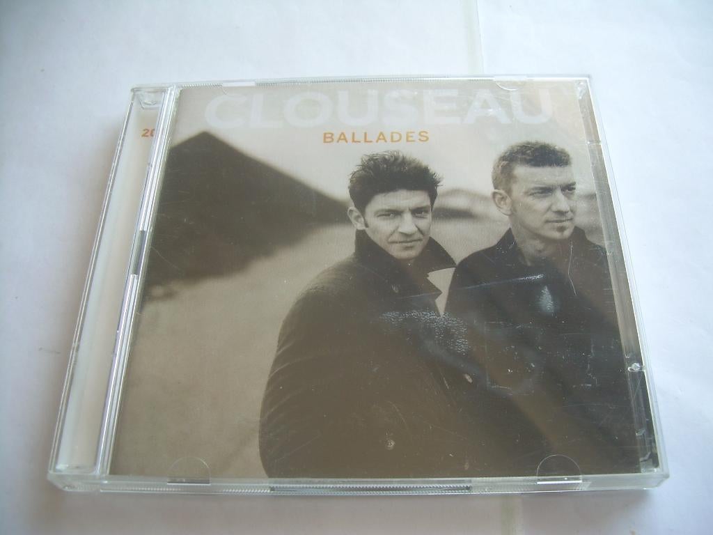 2 CD S - CLOUSEAU - BALLADES, Ophalen of Verzenden, Zo goed als nieuw, Pop