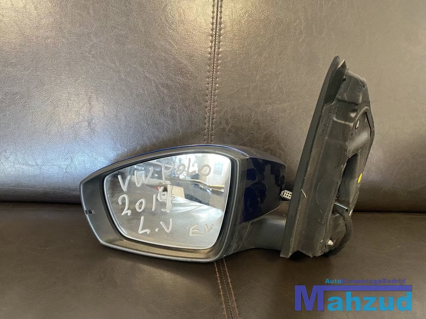VW POLO 6R Blauw LD5Q Links spiegel buitenspiegel 2009-2016, Auto-onderdelen, Gebruikt, Volkswagen, Volkswagen AG, Vw@volkswagen.de