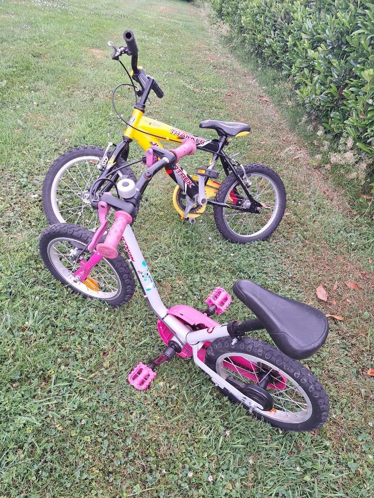 vélos 14 et 16 pouces, Ophalen, Gebruikt