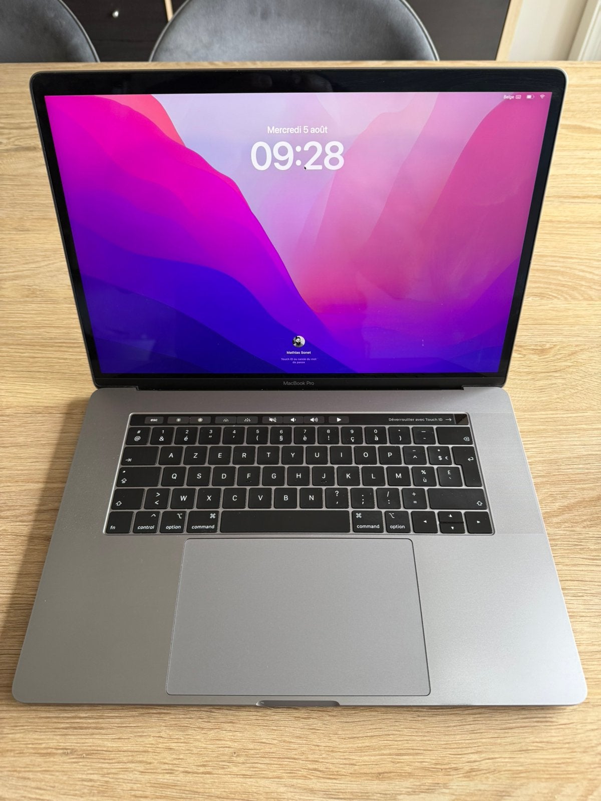 MacBook Pro 15” (2018), Core i9, 32 Go RAM, 1 To, Radeon Pro, Computers en Software, Ophalen, 1 TB of meer, 2 tot 3 Ghz, Zo goed als nieuw