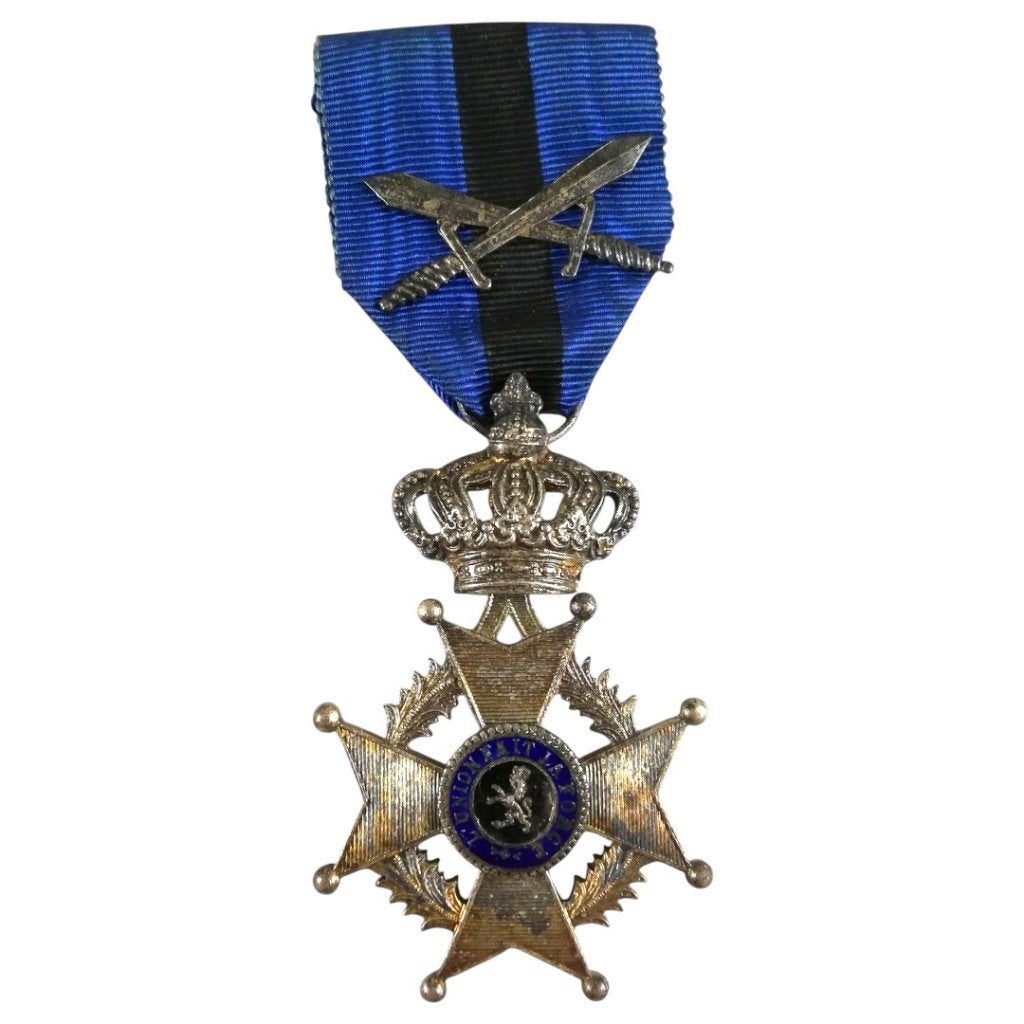België - Ridder in de Orde van Leopold II, Ophalen of Verzenden, Landmacht, Lintje, Medaille of Wings