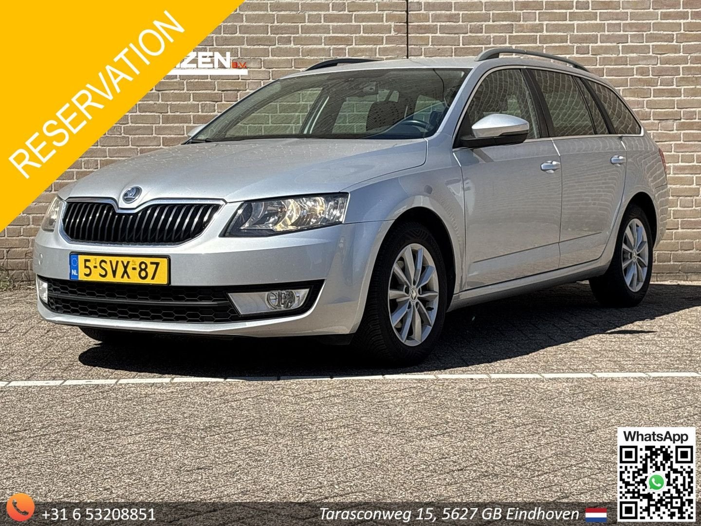 Skoda Octavia Combi 1.2 TSI Greentech Ambition Businessline, Autos, Skoda, Argent ou Gris, Achat, Entreprise, Noir