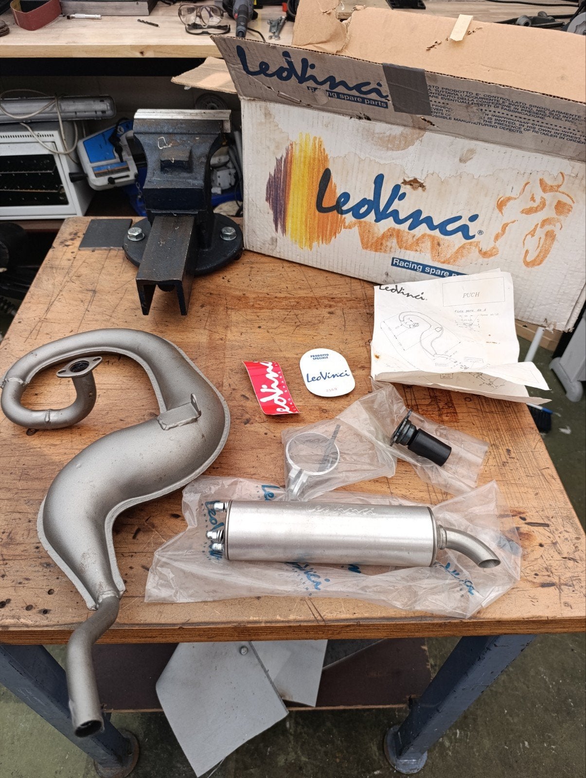 Puch maxi Leovinci krul NOS!, Enlèvement