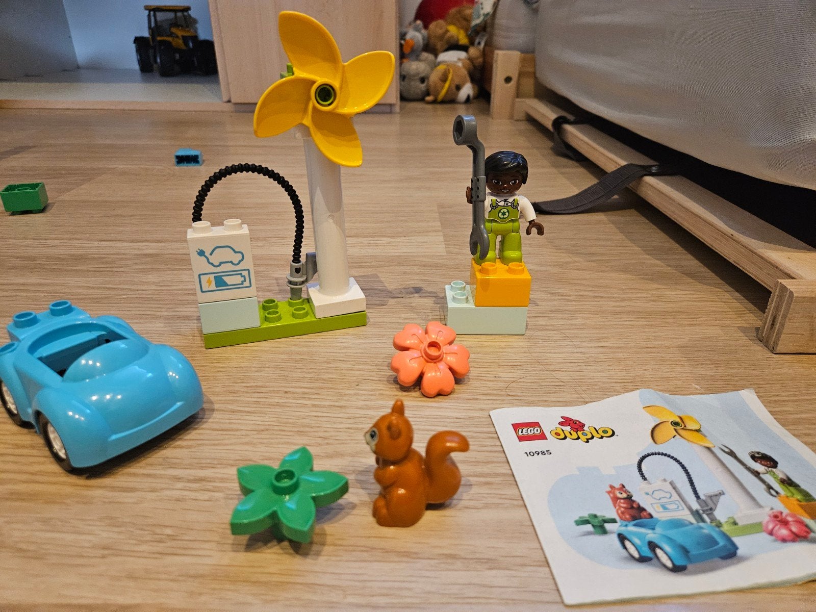 lego duplo set windmolen en auto, Enlèvement