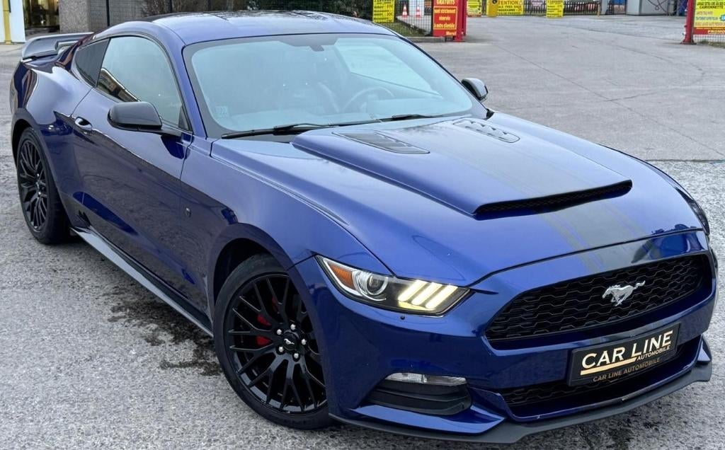 FORD MUSTANG 3.7 LPI LEER/BI-XENON/NAVI/CAMERA/JA19", Auto's, Lederen bekleding, 3700 cc, Euro 6, 224 kW