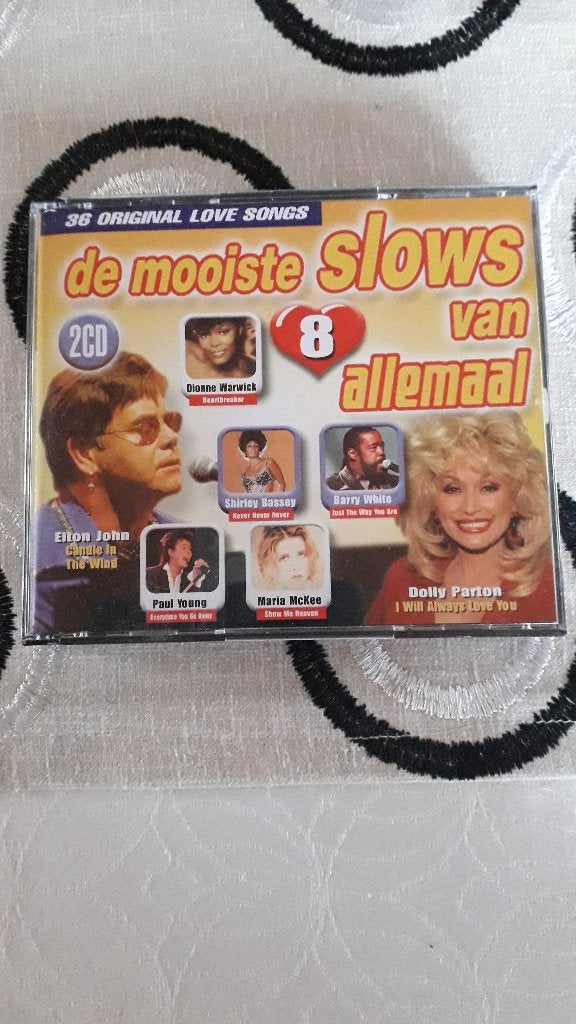 de mooiste slows van allemaal volume 8 (2 cd's), Cd's en Dvd's, Cd's | Verzamelalbums, Inclusief boekje, Gebruikt, Wereldmuziek