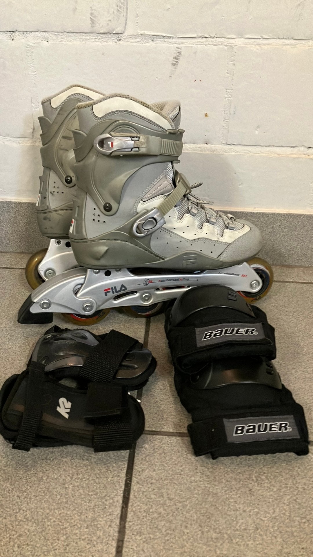 Fila skeelers inline skates maat 38-40, Sport en Fitness, Ophalen, Zo goed als nieuw