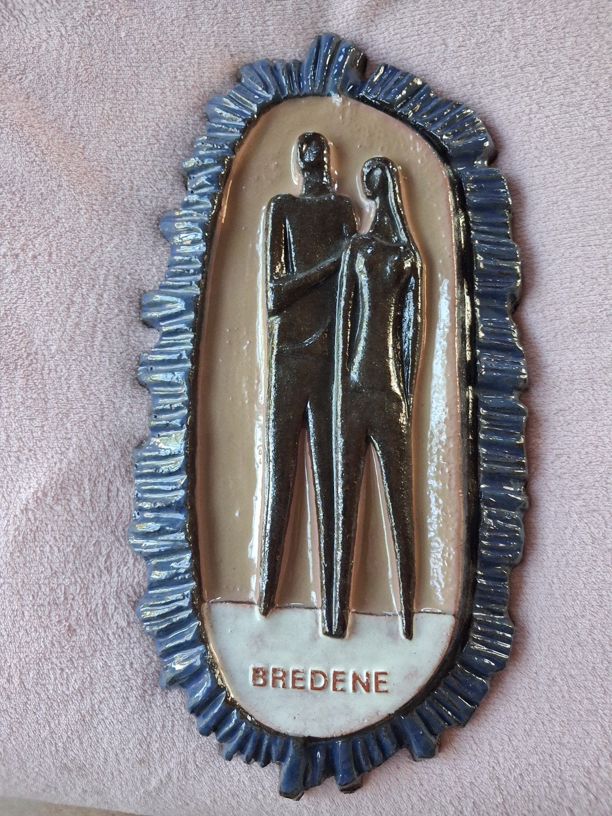 Keramische wanddecoratie van Paul  Vermeire., Antiek en Kunst, Ophalen of Verzenden