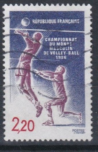 Frankrijk 1986 - nr 2420, Postzegels en Munten, Verzenden, Gestempeld